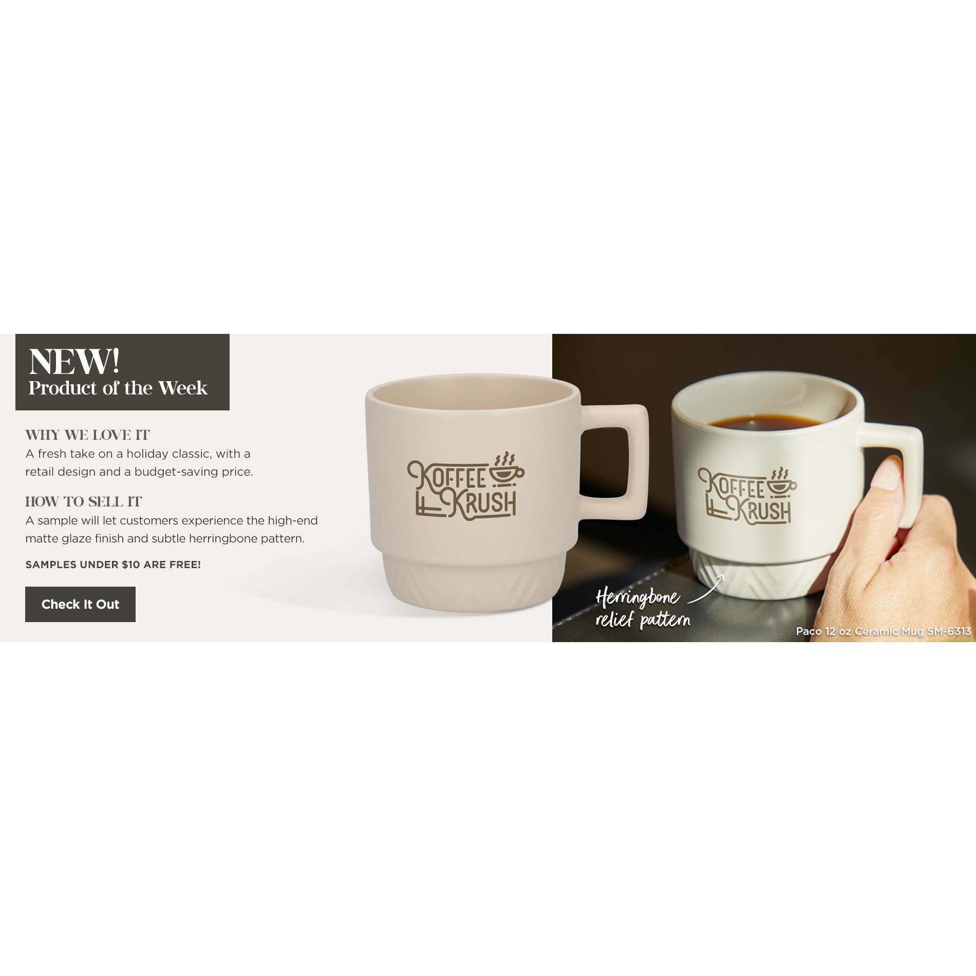 Paco 12oz Ceramic Mug